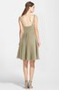 ColsBM Ariadne Candied Ginger Gorgeous A-line Sleeveless Zip up Chiffon Knee Length Bridesmaid Dresses