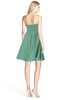 ColsBM Rhea Beryl Green Glamorous A-line Sweetheart Zip up Chiffon Mini Bridesmaid Dresses