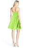 ColsBM Rhea Bright Green Glamorous A-line Sweetheart Zip up Chiffon Mini Bridesmaid Dresses