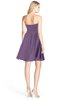 ColsBM Rhea Eggplant Glamorous A-line Sweetheart Zip up Chiffon Mini Bridesmaid Dresses