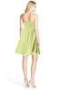 ColsBM Rhea Lime Green Glamorous A-line Sweetheart Zip up Chiffon Mini Bridesmaid Dresses