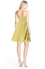 ColsBM Rhea Misted Yellow Glamorous A-line Sweetheart Zip up Chiffon Mini Bridesmaid Dresses