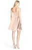 ColsBM Rhea Peach Puree Glamorous A-line Sweetheart Zip up Chiffon Mini Bridesmaid Dresses