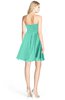 ColsBM Rhea Seafoam Green Glamorous A-line Sweetheart Zip up Chiffon Mini Bridesmaid Dresses