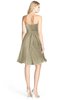 ColsBM Lindy Candied Ginger Modest A-line Sweetheart Sleeveless Zip up Chiffon Bridesmaid Dresses