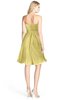 ColsBM Lindy Misted Yellow Modest A-line Sweetheart Sleeveless Zip up Chiffon Bridesmaid Dresses