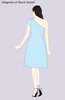 ColsBM Lynn Nightshadow Blue Modest A-line One Shoulder Short Sleeve Chiffon Ruching Bridesmaid Dresses