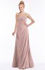 ColsBM Juniper Blush Pink Modest A-line Sweetheart Sleeveless Ruching Bridesmaid Dresses