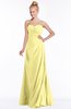 ColsBM Juniper Daffodil Modest A-line Sweetheart Sleeveless Ruching Bridesmaid Dresses