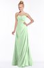 ColsBM Juniper Light Green Modest A-line Sweetheart Sleeveless Ruching Bridesmaid Dresses