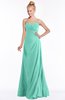 ColsBM Juniper Mint Green Modest A-line Sweetheart Sleeveless Ruching Bridesmaid Dresses