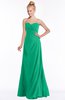 ColsBM Juniper Pepper Green Modest A-line Sweetheart Sleeveless Ruching Bridesmaid Dresses