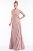 ColsBM Juniper Silver Pink Modest A-line Sweetheart Sleeveless Ruching Bridesmaid Dresses