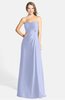 ColsBM Adley Blue Heron Glamorous A-line Sweetheart Chiffon Floor Length Ruching Bridesmaid Dresses