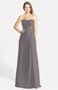 ColsBM Adley Ridge Grey Glamorous A-line Sweetheart Chiffon Floor Length Ruching Bridesmaid Dresses