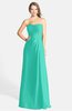 ColsBM Adley Viridian Green Glamorous A-line Sweetheart Chiffon Floor Length Ruching Bridesmaid Dresses