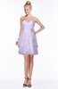 ColsBM Carmen Pastel Lilac Princess Fit-n-Flare Zip up Chiffon Ruching Bridesmaid Dresses
