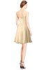 ColsBM Jaelyn Apricot Gelato Casual Fit-n-Flare Sweetheart Sleeveless Knee Length Ruching Bridesmaid Dresses