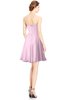 ColsBM Jaelyn Baby Pink Casual Fit-n-Flare Sweetheart Sleeveless Knee Length Ruching Bridesmaid Dresses