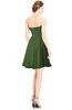 ColsBM Jaelyn Garden Green Casual Fit-n-Flare Sweetheart Sleeveless Knee Length Ruching Bridesmaid Dresses