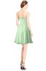 ColsBM Jaelyn Light Green Casual Fit-n-Flare Sweetheart Sleeveless Knee Length Ruching Bridesmaid Dresses