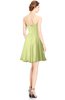 ColsBM Jaelyn Lime Green Casual Fit-n-Flare Sweetheart Sleeveless Knee Length Ruching Bridesmaid Dresses