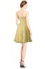 ColsBM Jaelyn New Wheat Casual Fit-n-Flare Sweetheart Sleeveless Knee Length Ruching Bridesmaid Dresses
