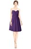 ColsBM Jaelyn Pansy Casual Fit-n-Flare Sweetheart Sleeveless Knee Length Ruching Bridesmaid Dresses