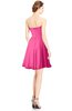 ColsBM Jaelyn Rose Pink Casual Fit-n-Flare Sweetheart Sleeveless Knee Length Ruching Bridesmaid Dresses