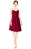 ColsBM Jaelyn Scooter Casual Fit-n-Flare Sweetheart Sleeveless Knee Length Ruching Bridesmaid Dresses