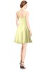 ColsBM Jaelyn Wax Yellow Casual Fit-n-Flare Sweetheart Sleeveless Knee Length Ruching Bridesmaid Dresses
