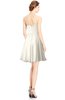 ColsBM Jaelyn Whisper White Casual Fit-n-Flare Sweetheart Sleeveless Knee Length Ruching Bridesmaid Dresses