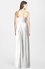 ColsBM Celine Cloud White Gorgeous Trumpet Sleeveless Zip up Chiffon Bridesmaid Dresses