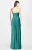 ColsBM Celine Emerald Green Gorgeous Trumpet Sleeveless Zip up Chiffon Bridesmaid Dresses