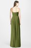 ColsBM Celine Olive Green Gorgeous Trumpet Sleeveless Zip up Chiffon Bridesmaid Dresses