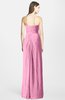 ColsBM Celine Pink Gorgeous Trumpet Sleeveless Zip up Chiffon Bridesmaid Dresses