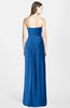 ColsBM Celine Royal Blue Gorgeous Trumpet Sleeveless Zip up Chiffon Bridesmaid Dresses