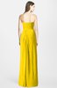 ColsBM Celine Yellow Gorgeous Trumpet Sleeveless Zip up Chiffon Bridesmaid Dresses