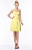 ColsBM Charlee Daffodil Hippie A-line Halter Sleeveless Knee Length Bridesmaid Dresses
