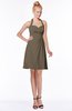 ColsBM Charlee Otter Hippie A-line Halter Sleeveless Knee Length Bridesmaid Dresses