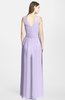 ColsBM Jazmine Light Purple Gorgeous A-line V-neck Sleeveless Floor Length Ruching Bridesmaid Dresses