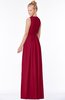ColsBM Carolyn Scooter Classic V-neck Sleeveless Zip up Ruching Bridesmaid Dresses