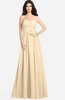 ColsBM Audrina Apricot Gelato Gorgeous A-line Sweetheart Sleeveless Zip up Flower Plus Size Bridesmaid Dresses