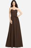 ColsBM Audrina Copper Gorgeous A-line Sweetheart Sleeveless Zip up Flower Plus Size Bridesmaid Dresses