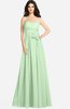 ColsBM Audrina Light Green Gorgeous A-line Sweetheart Sleeveless Zip up Flower Plus Size Bridesmaid Dresses