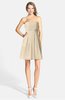 ColsBM Holland Champagne Casual Sweetheart Sleeveless Zip up Knee Length Bridesmaid Dresses