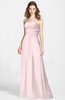 ColsBM Aliana Petal Pink Simple Sweetheart Sleeveless Zip up Chiffon Bridesmaid Dresses