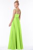 ColsBM Shelby Bright Green Glamorous Empire Sleeveless Chiffon Ruching Bridesmaid Dresses