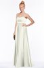 ColsBM Shelby Cream Glamorous Empire Sleeveless Chiffon Ruching Bridesmaid Dresses