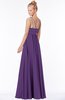 ColsBM Shelby Dark Purple Glamorous Empire Sleeveless Chiffon Ruching Bridesmaid Dresses